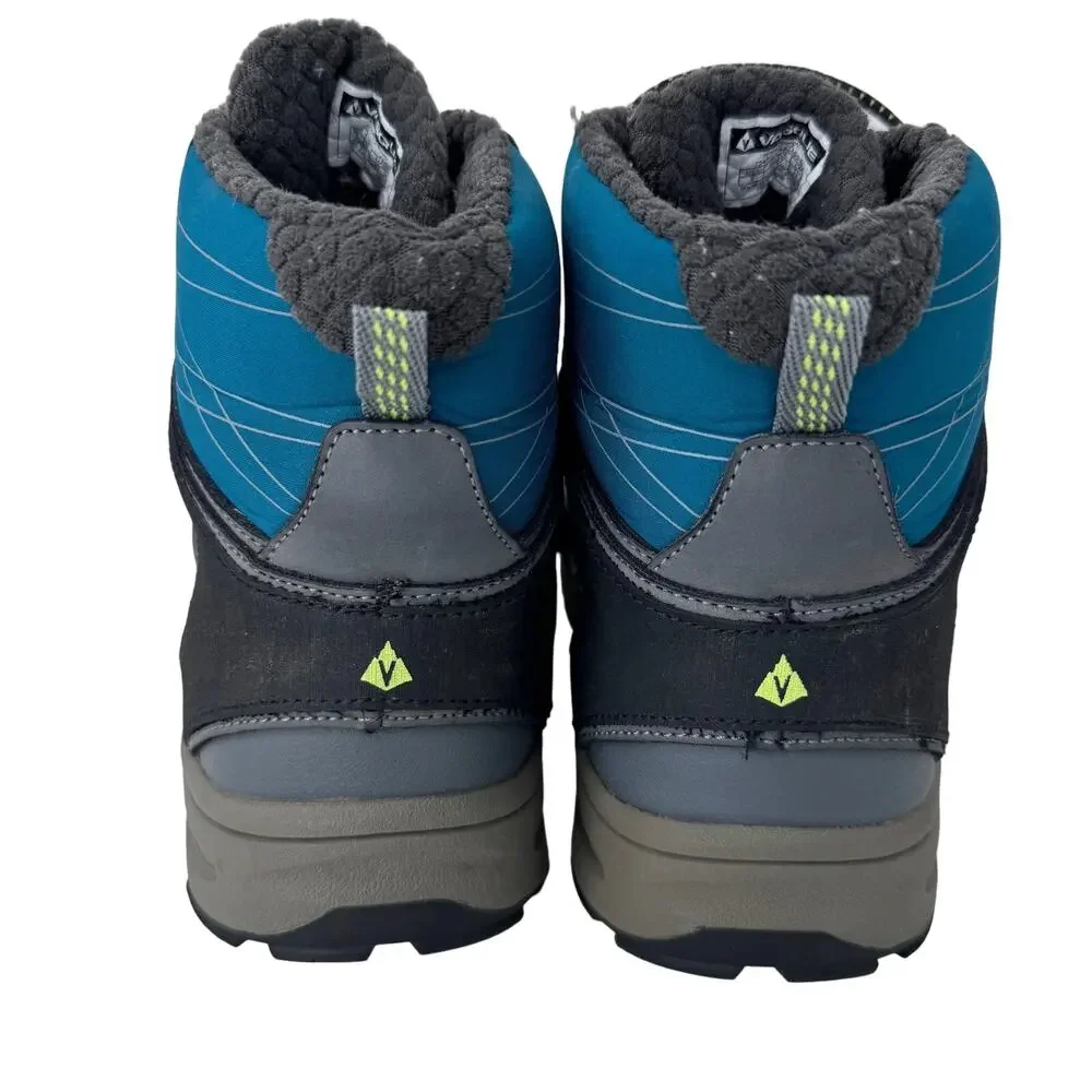 Vasque Coldspark‎ UltraDry Winter Boots Waterproof Leather Blue Kids Size 5